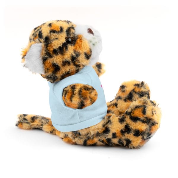 Stuffed Animals with Tee - I love Grace hearts in pink - Image 26