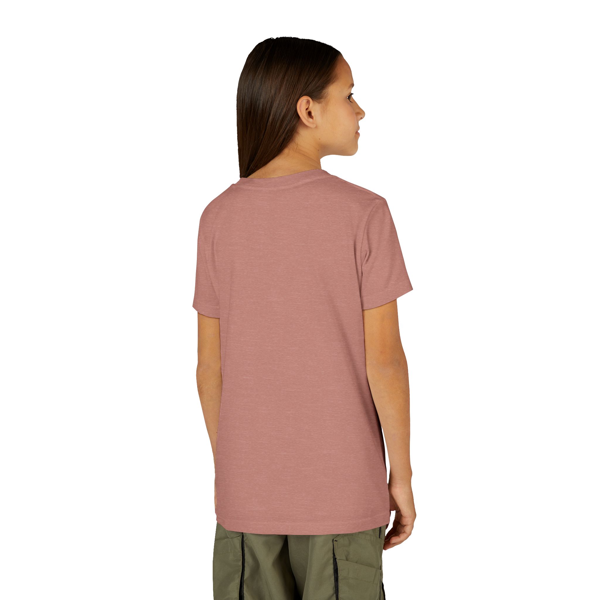 Youth Short Sleeve Tee - I love Avery hearts in pink - Image 10