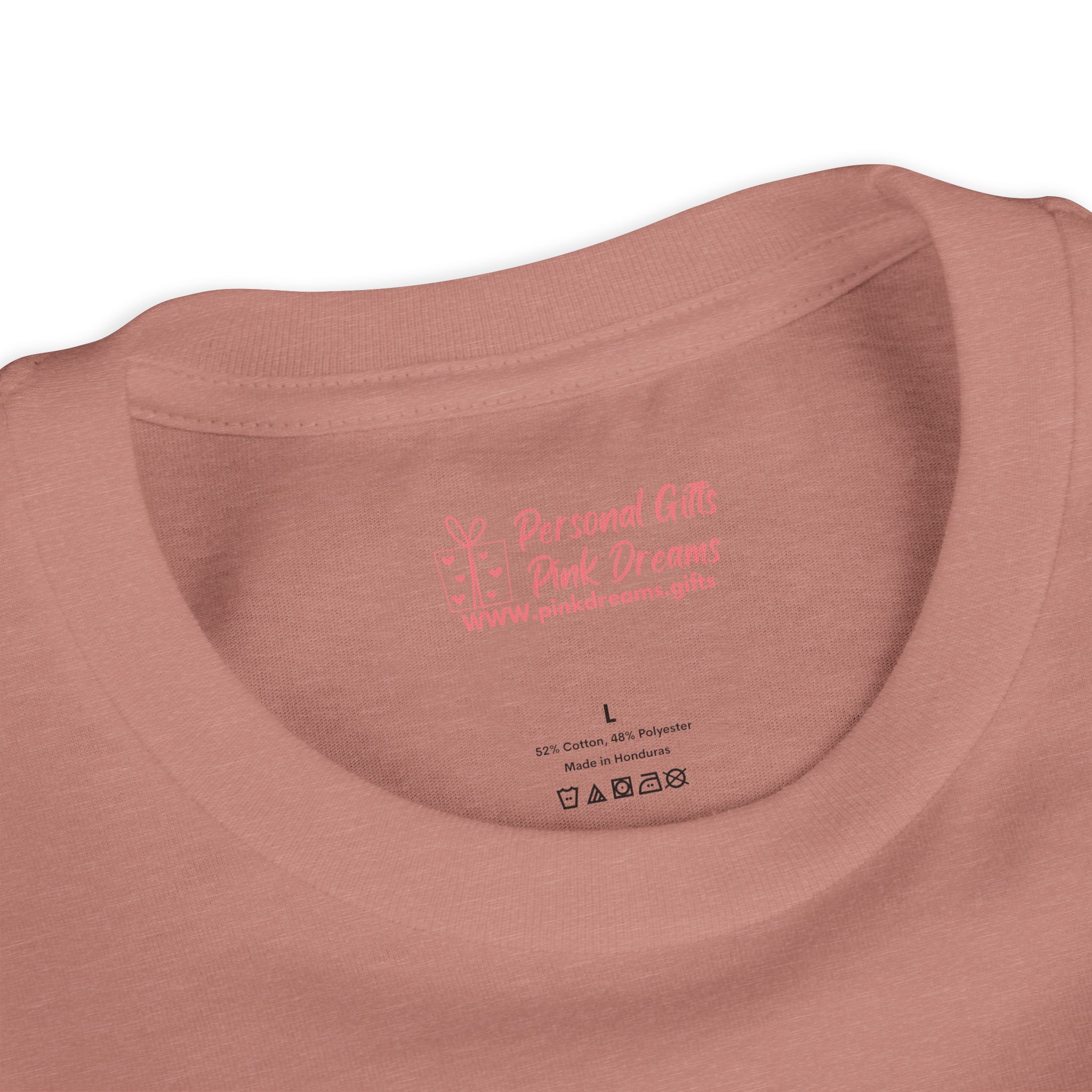 Youth Short Sleeve TeYouth Short Sleeve Tee - I love Harlow hearts in pink - Image 14