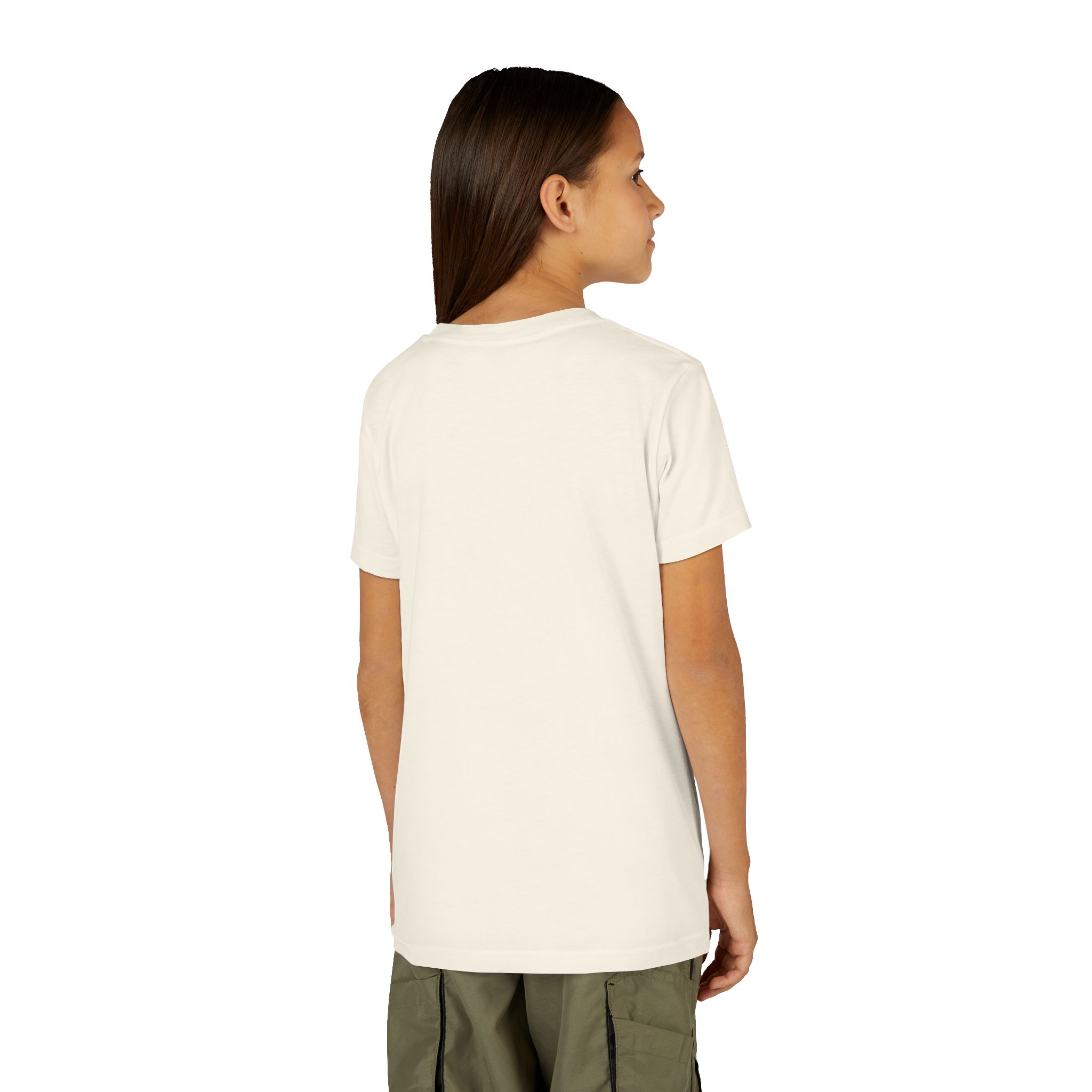 Youth Short Sleeve Tee - I love Hailey hearts in pink - Image 15