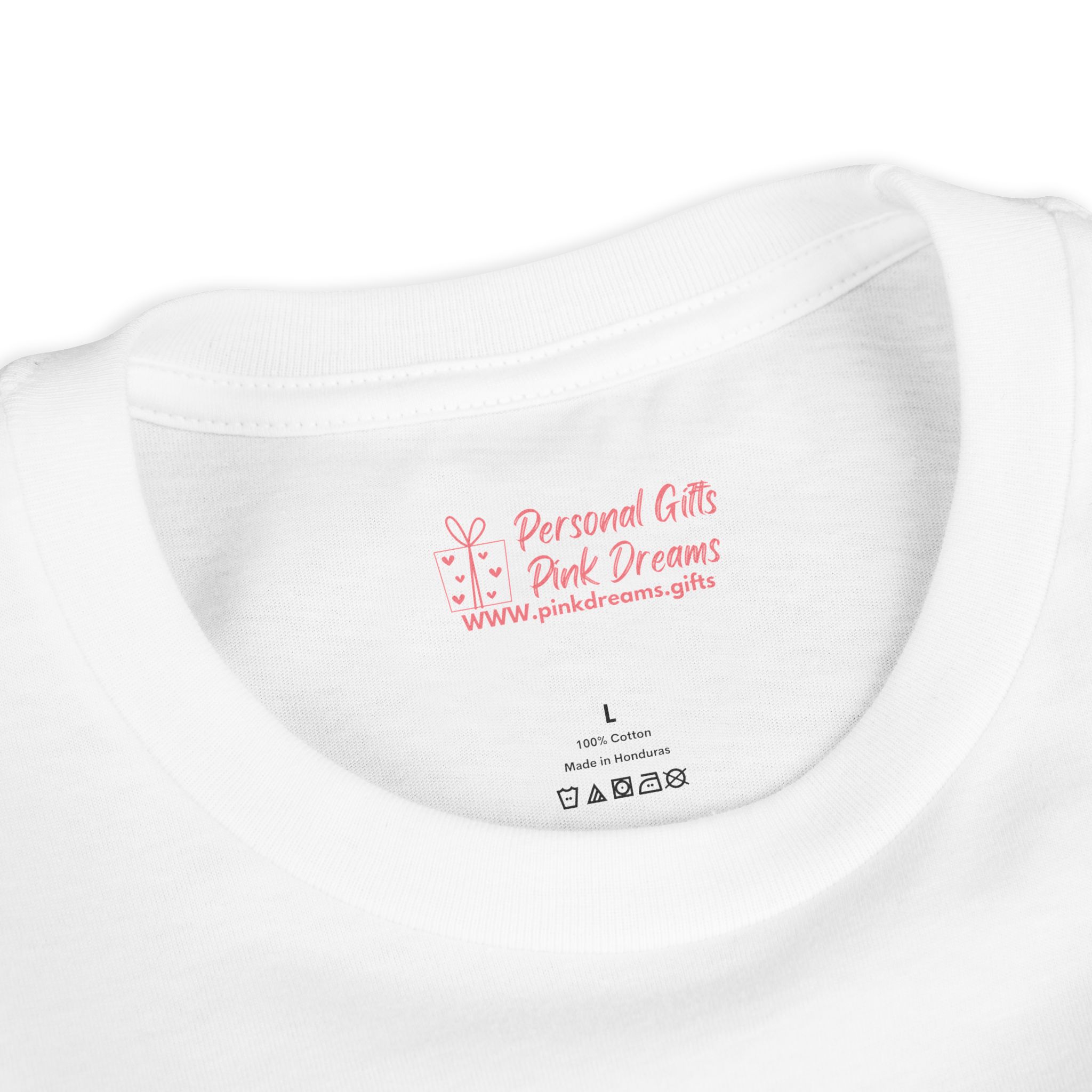 Youth Short Sleeve TeYouth Short Sleeve Tee - I love Harmony hearts in pink - Image 9